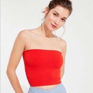 Urban Outfitters Red Tube Top